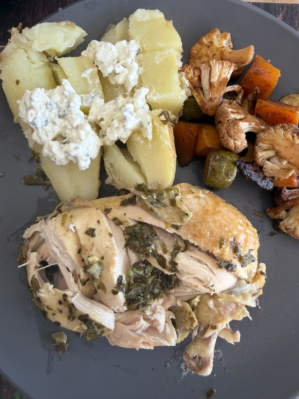 Famous lemon, herb and garlic chicken